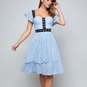NWT Bebe Eyelet Dress